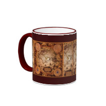 Old World Map Art - 1481 Coffee Mug