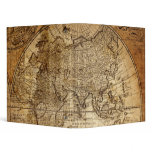 OLD WORLD MAP AVERY BINDERS