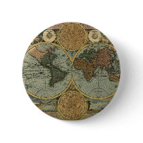 Old World Map Gifts Buttons