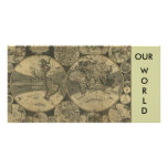 Old World Map gifts photo cards