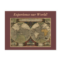 Old World Map Gifts postcards