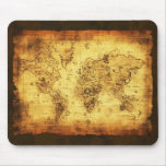 Old World Map Mousepad