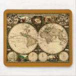 Old World Map Mousepad