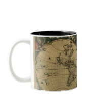 Old World Map Mugs