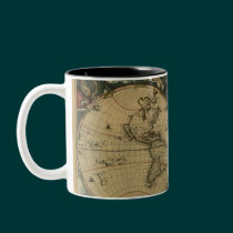 Old World Map Mugs