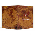 Old World Map Photo Album binders
