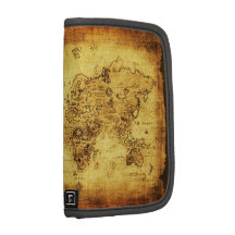 Old World Map Vintage Art Planners