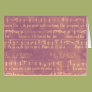 Old World Music in Color Card Old World Music in Color Card