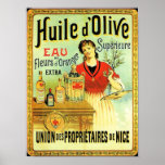 Old World Olive Oil Vintage Cooking Posters