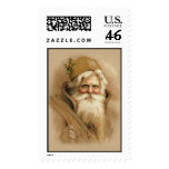 Old World Santa 2 Postage Stamp