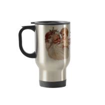 Old World Santa and Cherub mugs