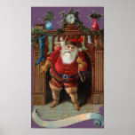 Old World Santa Print