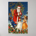 Old World Santa Print