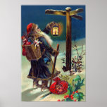 Old World Santa Print