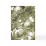 Old World Sparkle Holiday Card