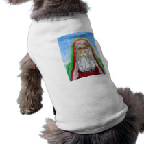 Old World Style Santa in Green and Red Hood pet clothing by Lenora Old World Style Santa in Green and Red Hood pet clothing