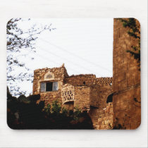 old yemeni village mousepads
