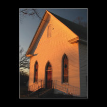 Old Youngsville Methodist Church Building postcards