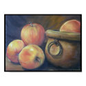 'Olde Apple pot' apples oil painting posters