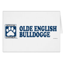 Olde English Bulldogge Blue Cards