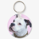 Olde English Bulldogge keychain by ritmoboxer Olde English Bulldogge keychain