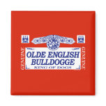 Olde English Bulldogge Magnets
