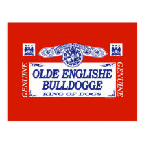Olde Englishe Bulldogge postcards