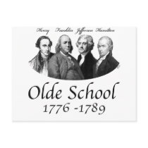 Olde School Postcard
