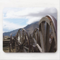 Olde Town in Cody, WY Mousepad mousepads