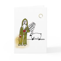 Olde World Santa n Sheep cards by MissPootsiesPrims Olde World Santa n Sheep cards