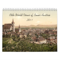 Olde World Views of Lower Austria Wall Calendar