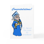 Older and Wiser Grad Card Older and Wiser Grad Card