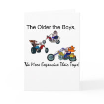Older Boys = ExpensiveToys Cards