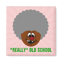 Older than dirt and proud of it senior citizen fridge magnets