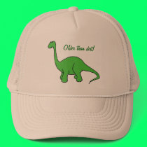 Older than dirt! dinosaur hat by patcallum Older than dirt! dinosaur hat