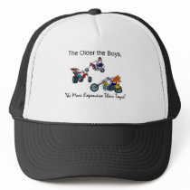 Older the Boys The More Expensive Toys Hats