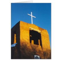 Oldest Church Structure in the U.S.A. Greeting Card