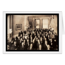 Oldest Citizens Lunch Photo 1907 cards