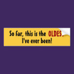 Oldest Funny Bumper Sticker bumper stickers
