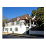 oldest house st augustine florida postcard