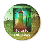 Oldest Light House in Toronto magnets