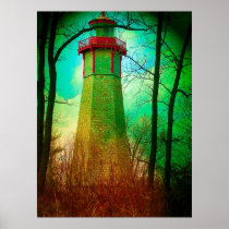 Oldest Light House Toronto Centre Island V16 Print