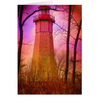 Oldest Light House Toronto Island V2 Cards