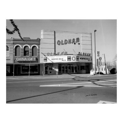 Oldham Theatre, Winchester Tennessee Poster by bhbphotos