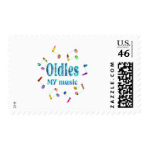 Oldies Music postage by TLArnold6 Oldies Music postage