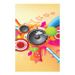 Oldies Music Set Customized Stationery