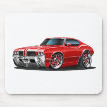 Olds Cutlass Red Car Mousepad