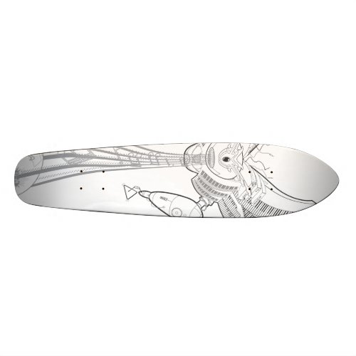 Old School Machinichromatic Skate Board - Old School Machinichromatic