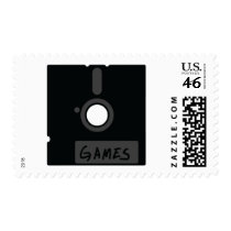 oldschool floppy disc 5.5 games postage by Tomaniac oldschool floppy disc 5.5 games postage