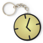 Oldskool Clock Keychain